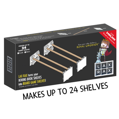 LAX RAX game shelf insert | 24-pack